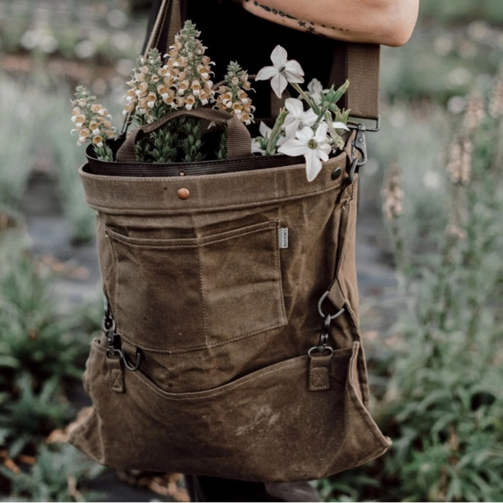 Barebones Harvesting Gathering Bag dark khaki
